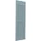Ekena Millwork 18W x 77H Americraft Two Equal Louver Exterior Real Wood Shutters, Peaceful Blue, PR RW101LV18X77SBH - alternate 7